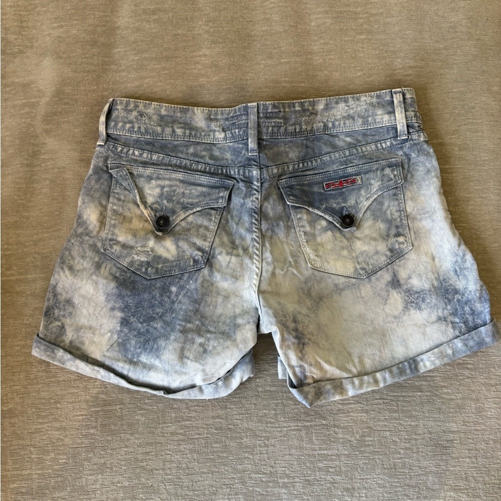 Hudson Acid Wash Denim Shorts Women’s Size 31 | Made in USA - Picture 3 of 7